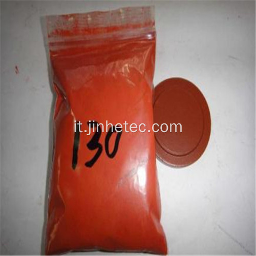 Fe2O3 Pigmento di colore sintetico rosso 130 di ossido di ferro